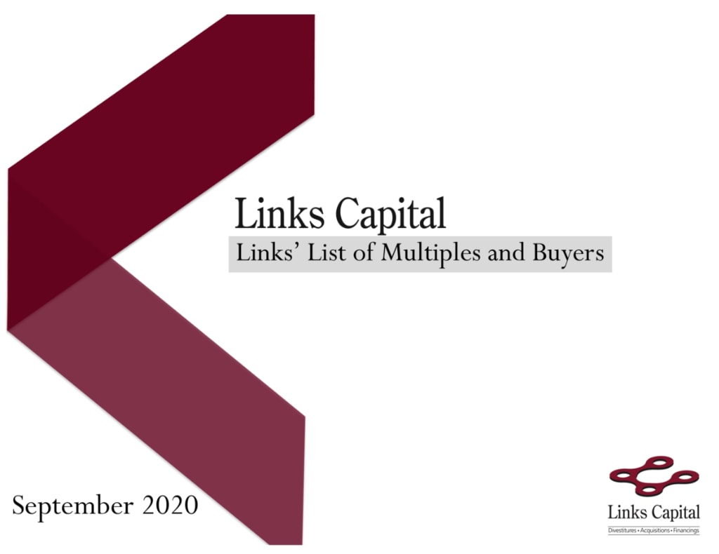 Links' List of Multiples and Buyers | September 2020